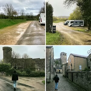 Aire Stationnement Camping-Car de La Couvertoirade