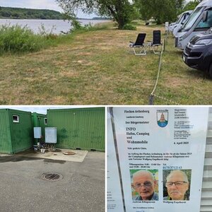 Wohnmobilstellplatz am Yachthafen Artlenburg